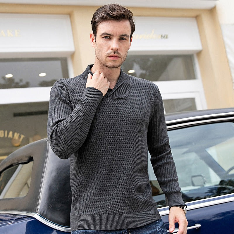 Strickpulli mit Rundhalsausschnitt - Lioran