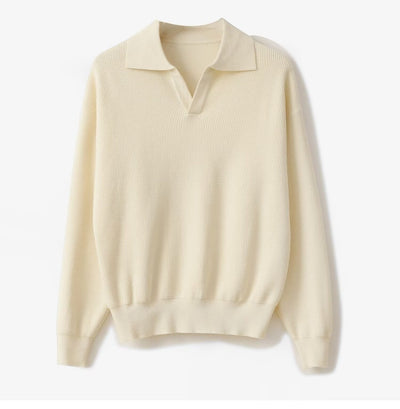 Herren Strick-Polopullover - Mervik