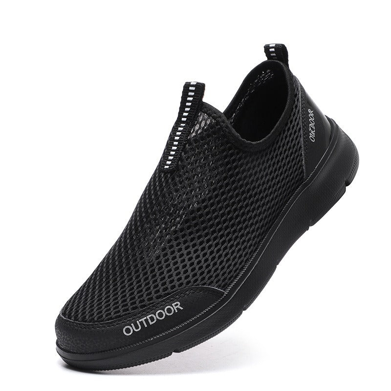 Atmungsaktive Herrenschuhe mit sportlicher Sohle - Iker