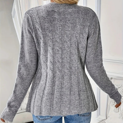 Geflochtene Strickjacke - Marivonne