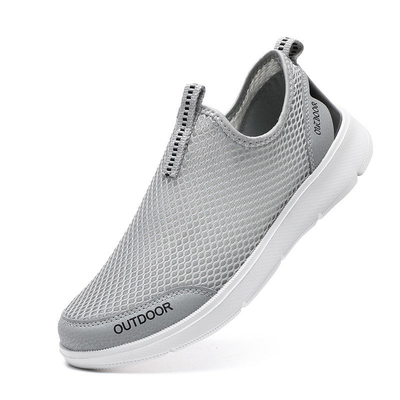 Atmungsaktive Herrenschuhe mit sportlicher Sohle - Iker