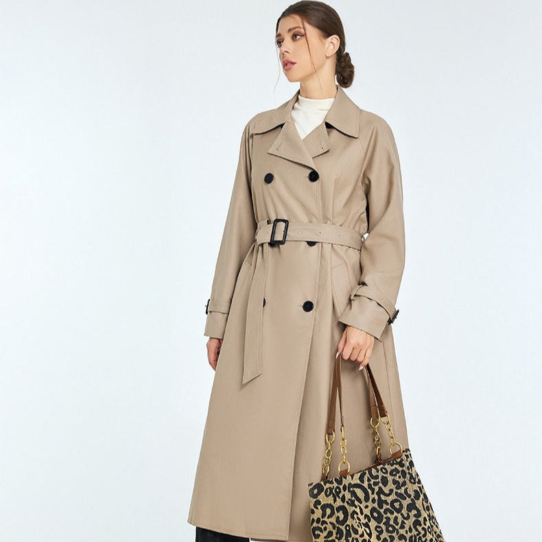 Klassischer doppelreihiger Trenchcoat für Damen - Celine