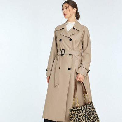 Klassischer doppelreihiger Trenchcoat für Damen - Celine