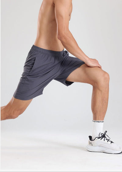 Sportshorts für Herren aus atmungsaktivem technischem Material mit geradem Schnitt - Dennis