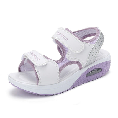 Damen Plateausandalen mit Klettverschluss - Ayla