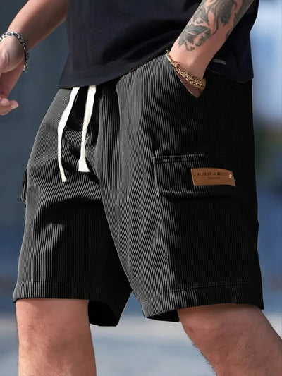 Bermudashorts aus gerippter Baumwolle im urbanen Stil für Herren - Camus