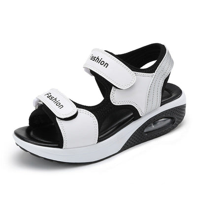 Damen Plateausandalen mit Klettverschluss - Ayla