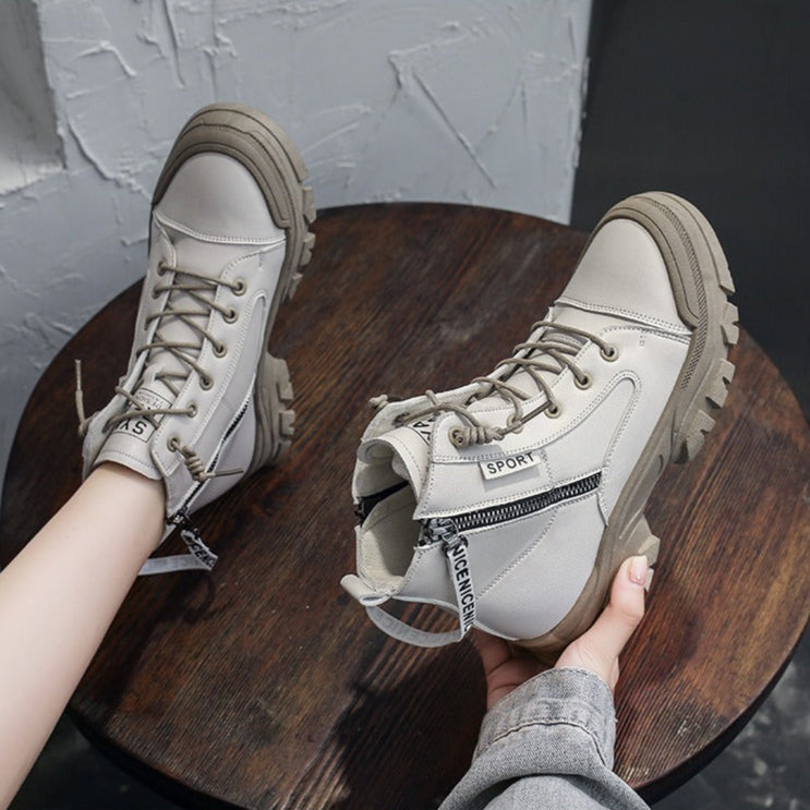 Urban Stiefel mit seitlichem Reißverschluss - Elian