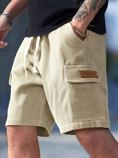 Bermudashorts aus gerippter Baumwolle im urbanen Stil für Herren - Camus