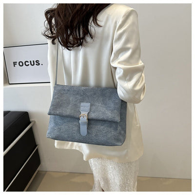 Frau Kunstleder Umhängetasche minimalistisches Design - Léa