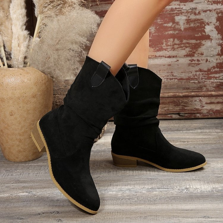 Mittelfristige Westernstiefel für Frauen - Juli