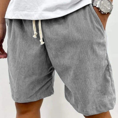 Lässige Cord-Shorts für Männer, mittelgroße, lockere Passform - Eland