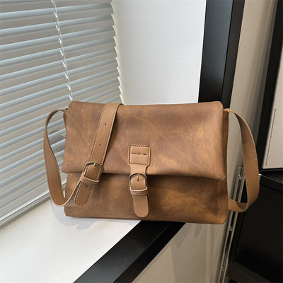 Frau Kunstleder Umhängetasche minimalistisches Design - Léa