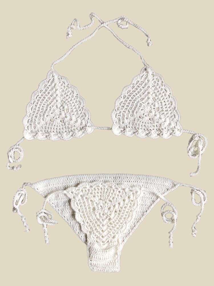 Ocean Chic - Handgemachter Gehäkelter Bikini