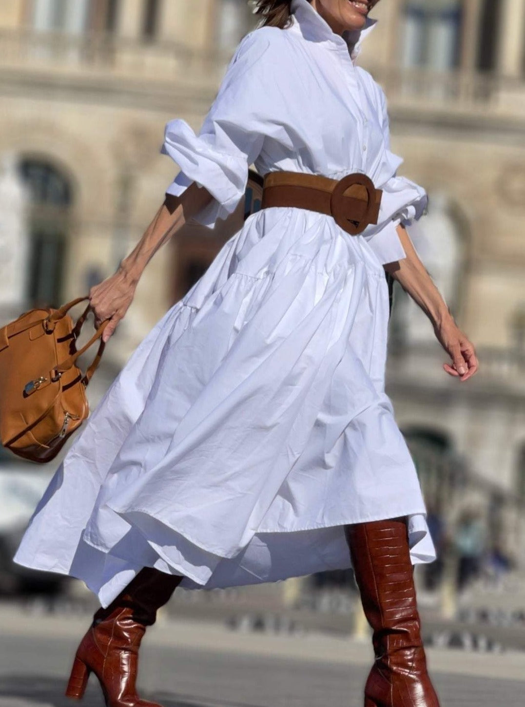 Helena - Kleid Charlotte Weiß