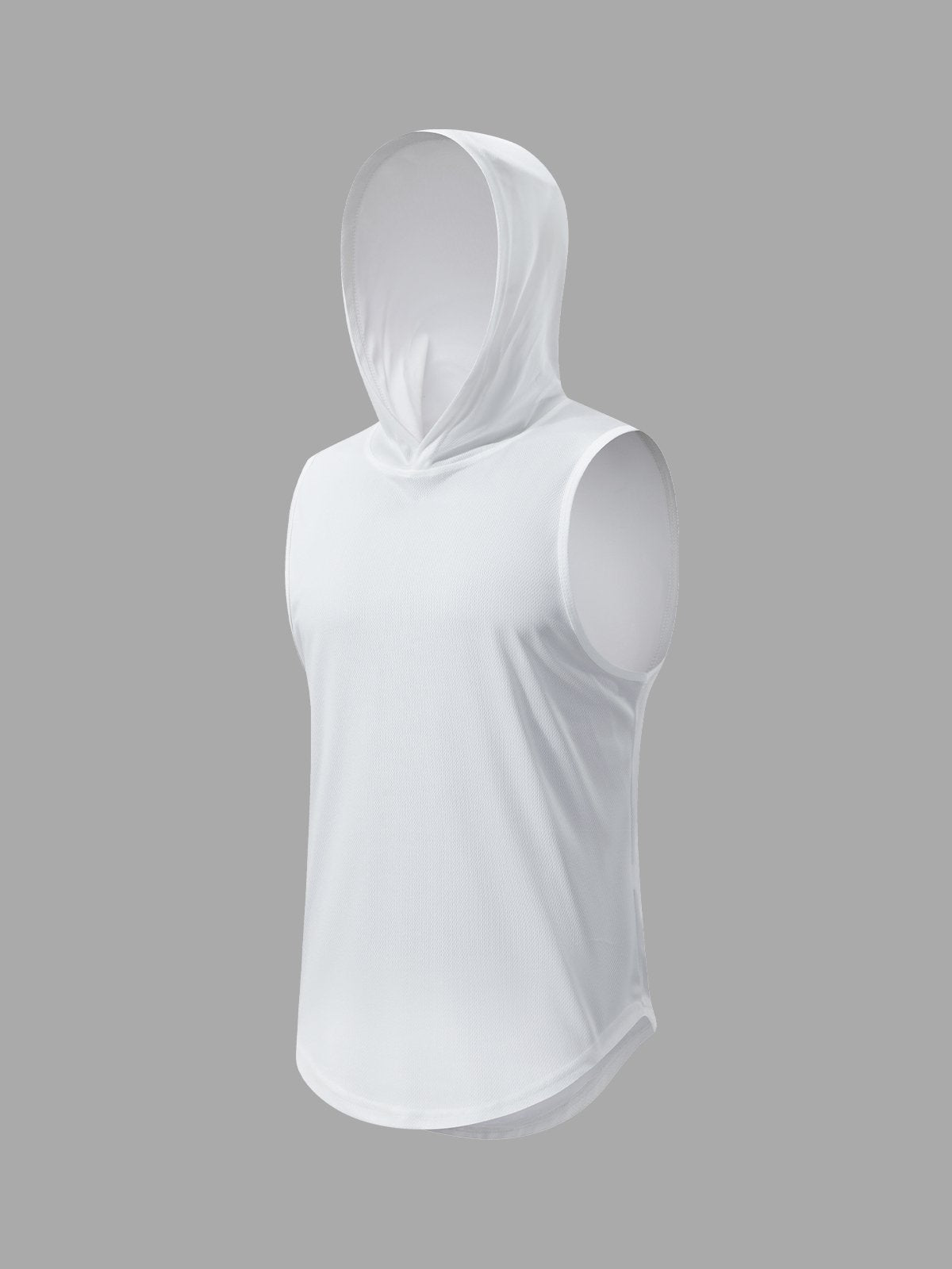 Ärmelloses T-shirt mit Kapuze
