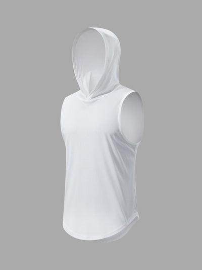 Ärmelloses T-shirt mit Kapuze