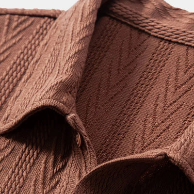 Harlow Legacy Jacquard-Strickhemd