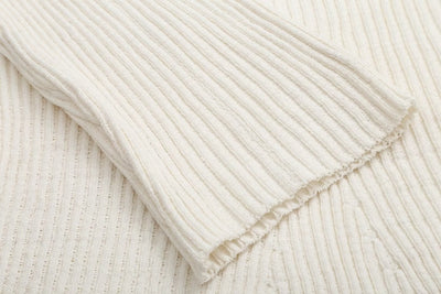 Mona - Strickkleid mit Fäden