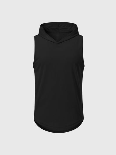 Ärmelloses T-shirt mit Kapuze