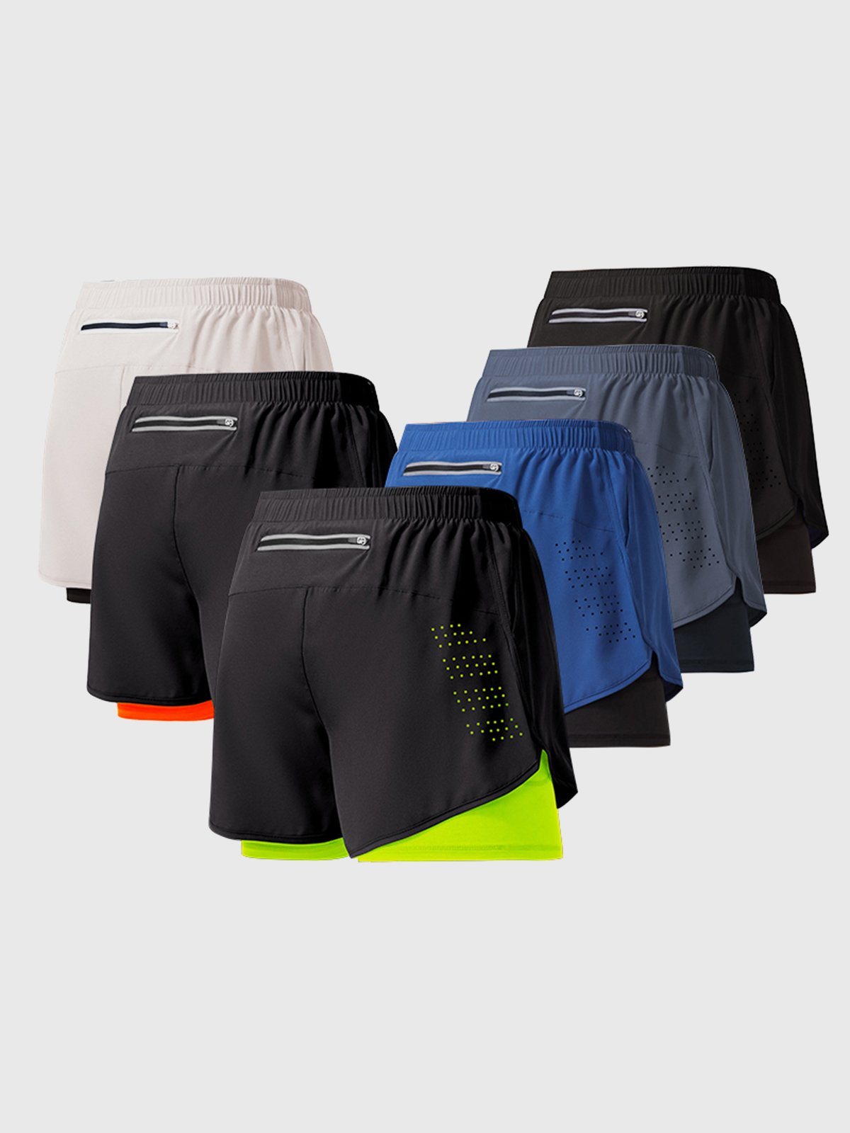 Interval Short 2 in 1 mit Futter
