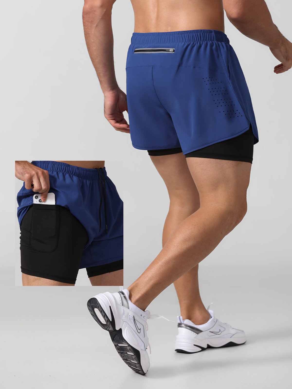Interval Short 2 in 1 mit Futter