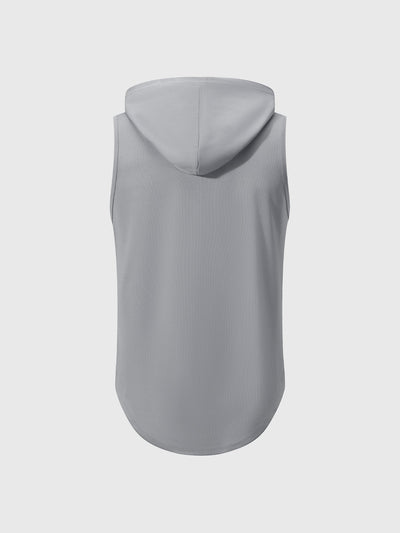 Ärmelloses T-shirt mit Kapuze