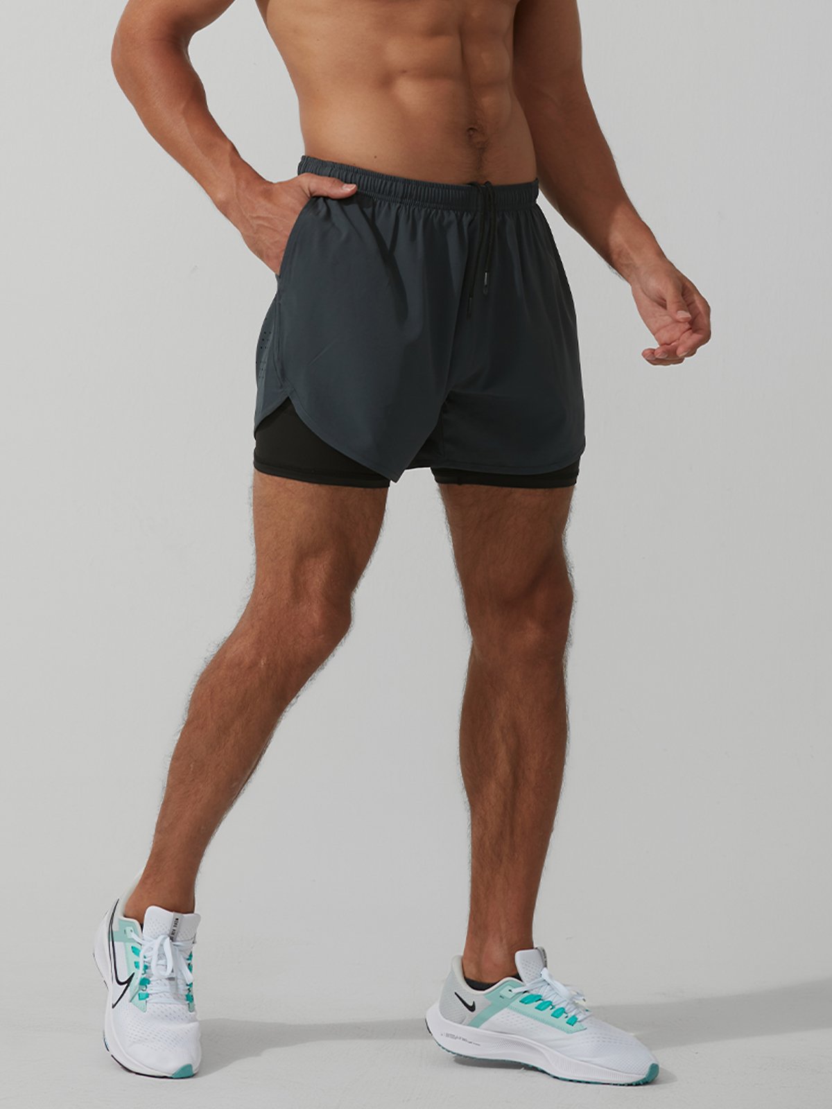 Interval Short 2 in 1 mit Futter