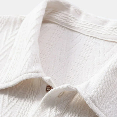 Harlow Legacy Jacquard-Strickhemd