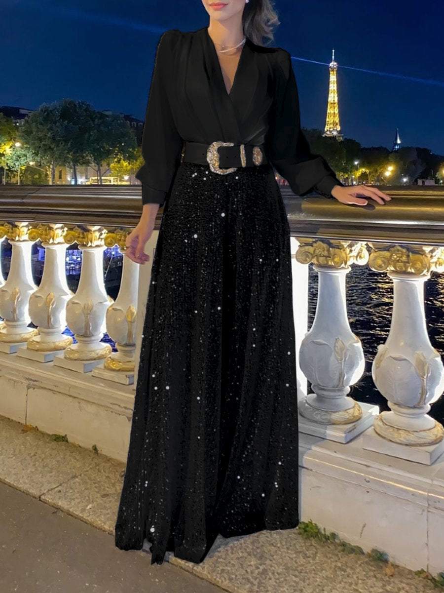 Caroline - Elegantes Set mit Glitzerdetails