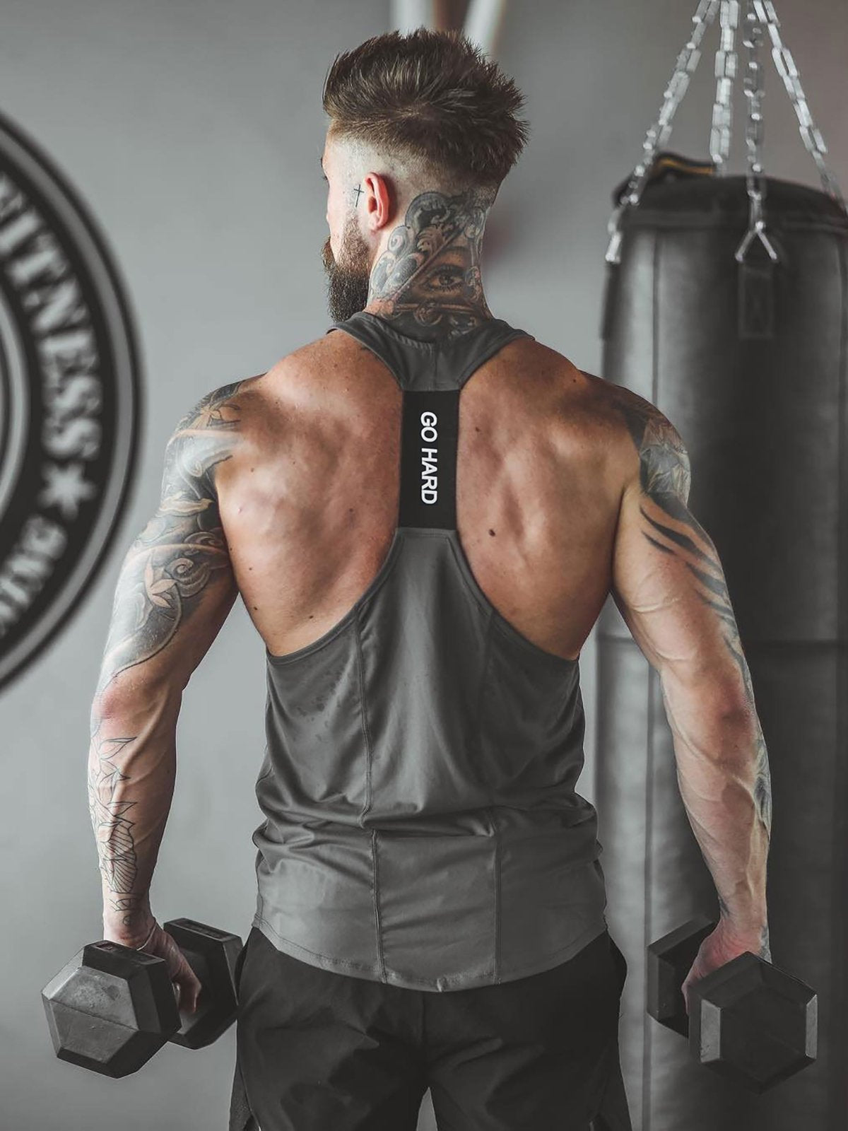 Hard Gym ärmelloses Shirt
