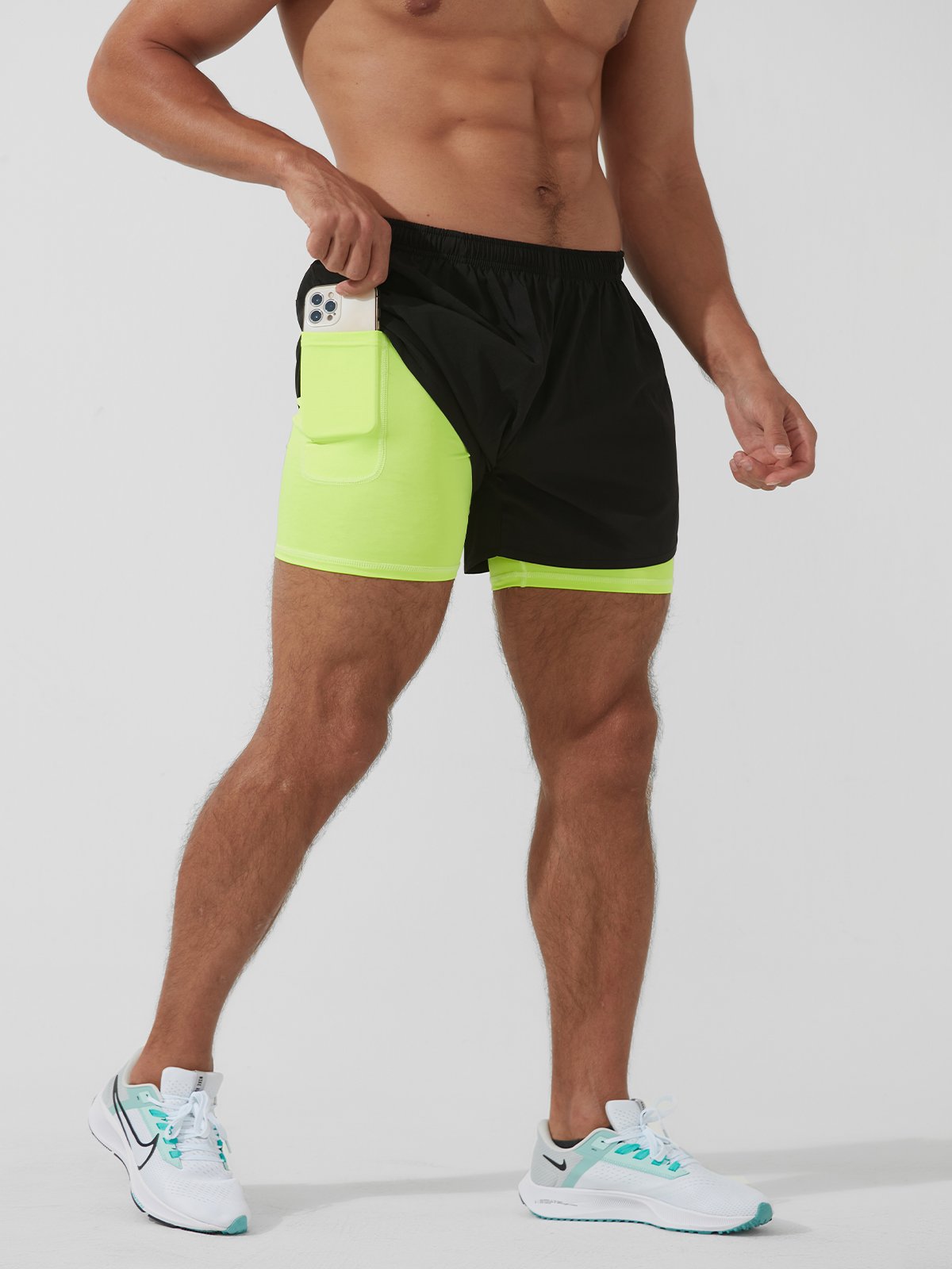 Interval Short 2 in 1 mit Futter