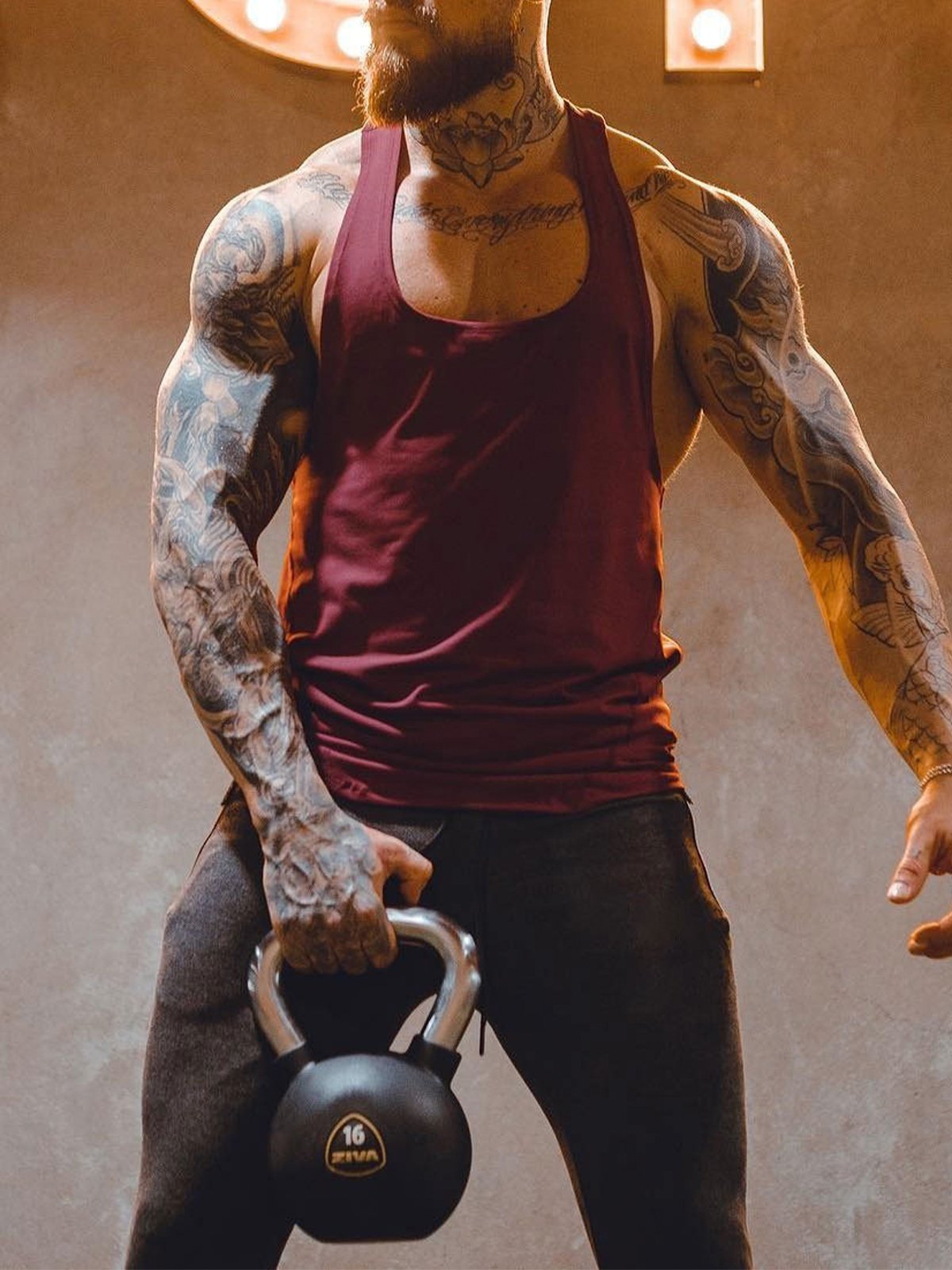 Hard Gym ärmelloses Shirt