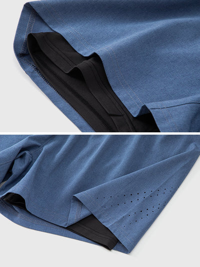 Shorts Base 2 in 1 Gefüttert