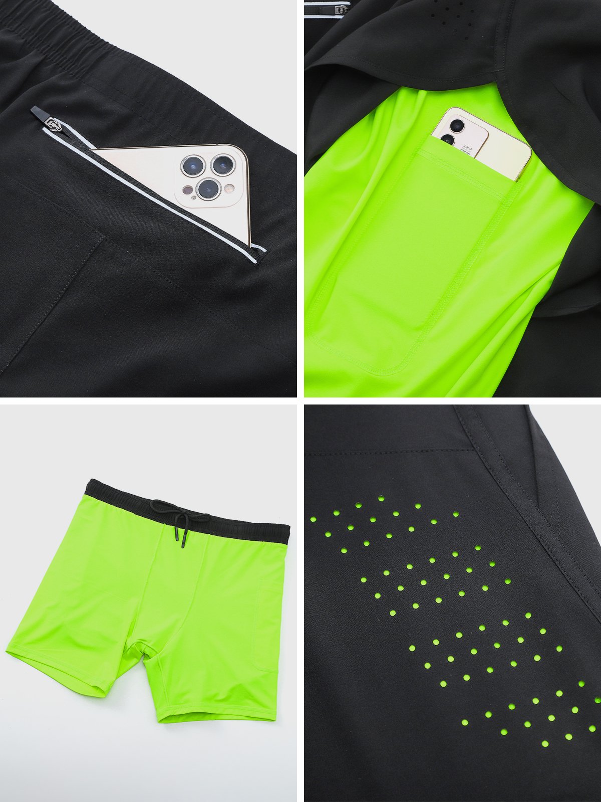 Interval Short 2 in 1 mit Futter