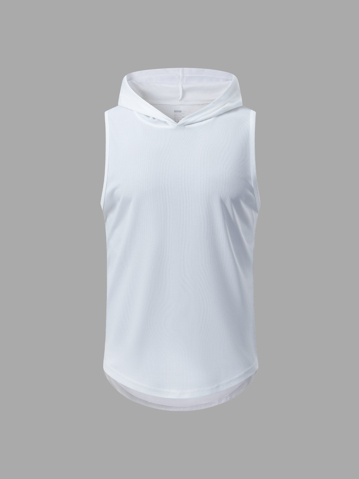 Ärmelloses T-shirt mit Kapuze