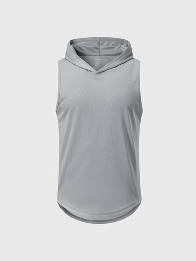 Ärmelloses T-shirt mit Kapuze