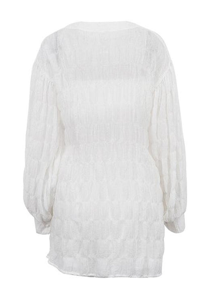 Leylani Dreiteiliges Set aus strukturiertem Chiffon