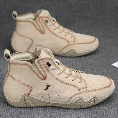 Lorenzo Leder Slip-on Boots