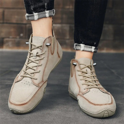 Lorenzo Leder Slip-on Boots
