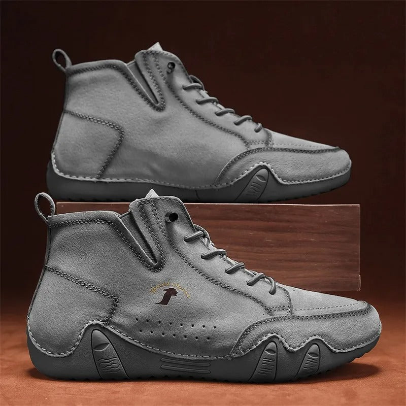 Lorenzo Leder Slip-on Boots