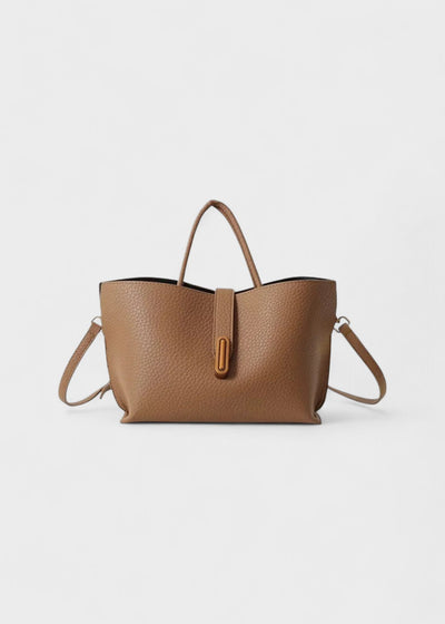 Damen Tragetasche Kunstleder strukturiert elegantes Design - Noiré