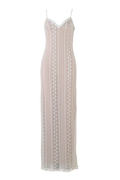 Citla V-Neck Lace Set