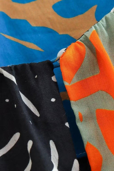 Sabina - Bedrucktes Maxi-Zeltkleid