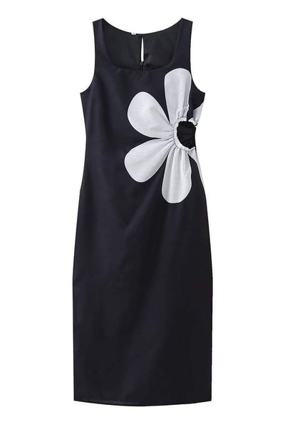 Ophelia - Midikleid mit Blumendruck