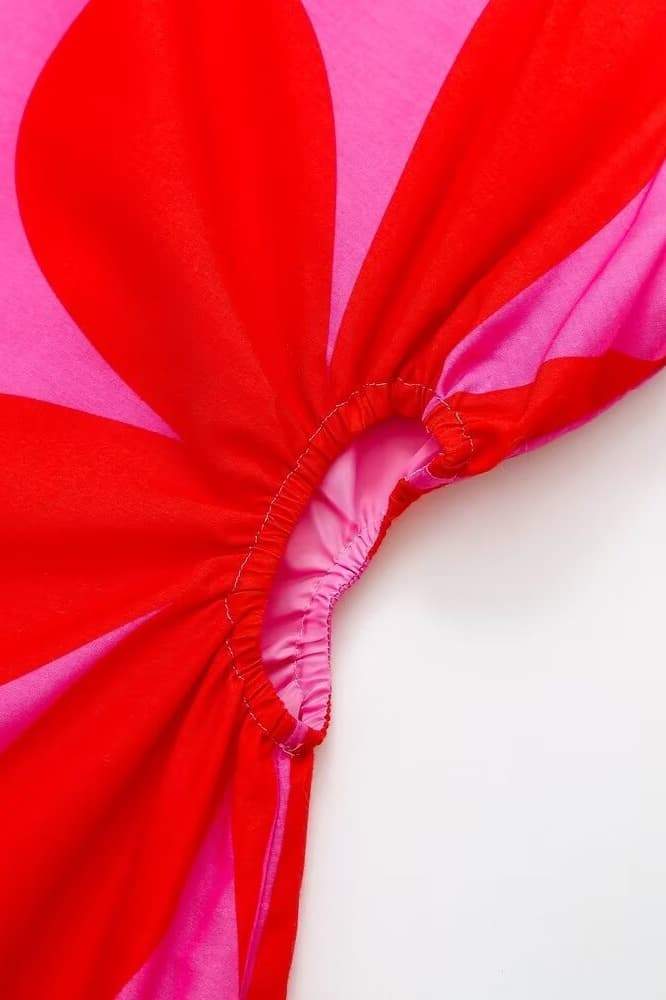 Ophelia - Midikleid mit Blumendruck