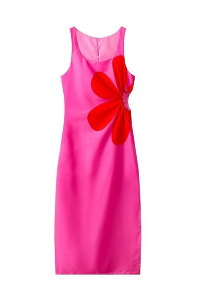 Ophelia - Midikleid mit Blumendruck