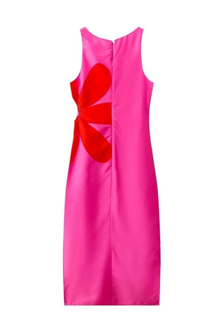 Ophelia - Midikleid mit Blumendruck