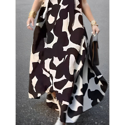 Marie - Maxikleid mit auffälligen Muster