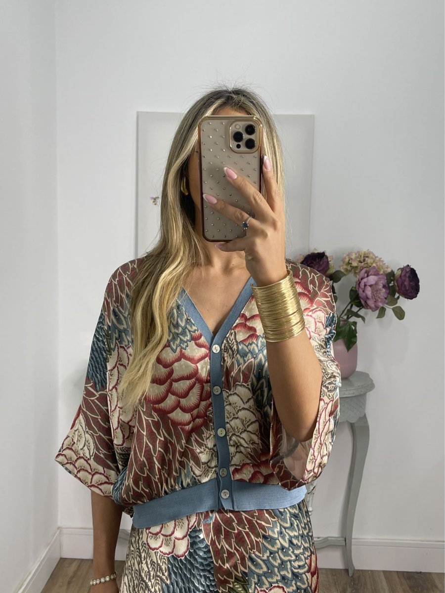 Natalia - Zweiteiliges Seidenset